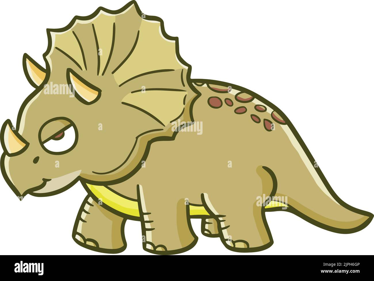 A vector image of the Triceratops Dinosaur Stock Vector Image & Art Alamy