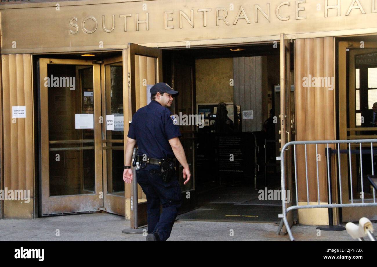 New York, USA. 18th Aug, 2022. (NEW) Former Trump Organization CFO