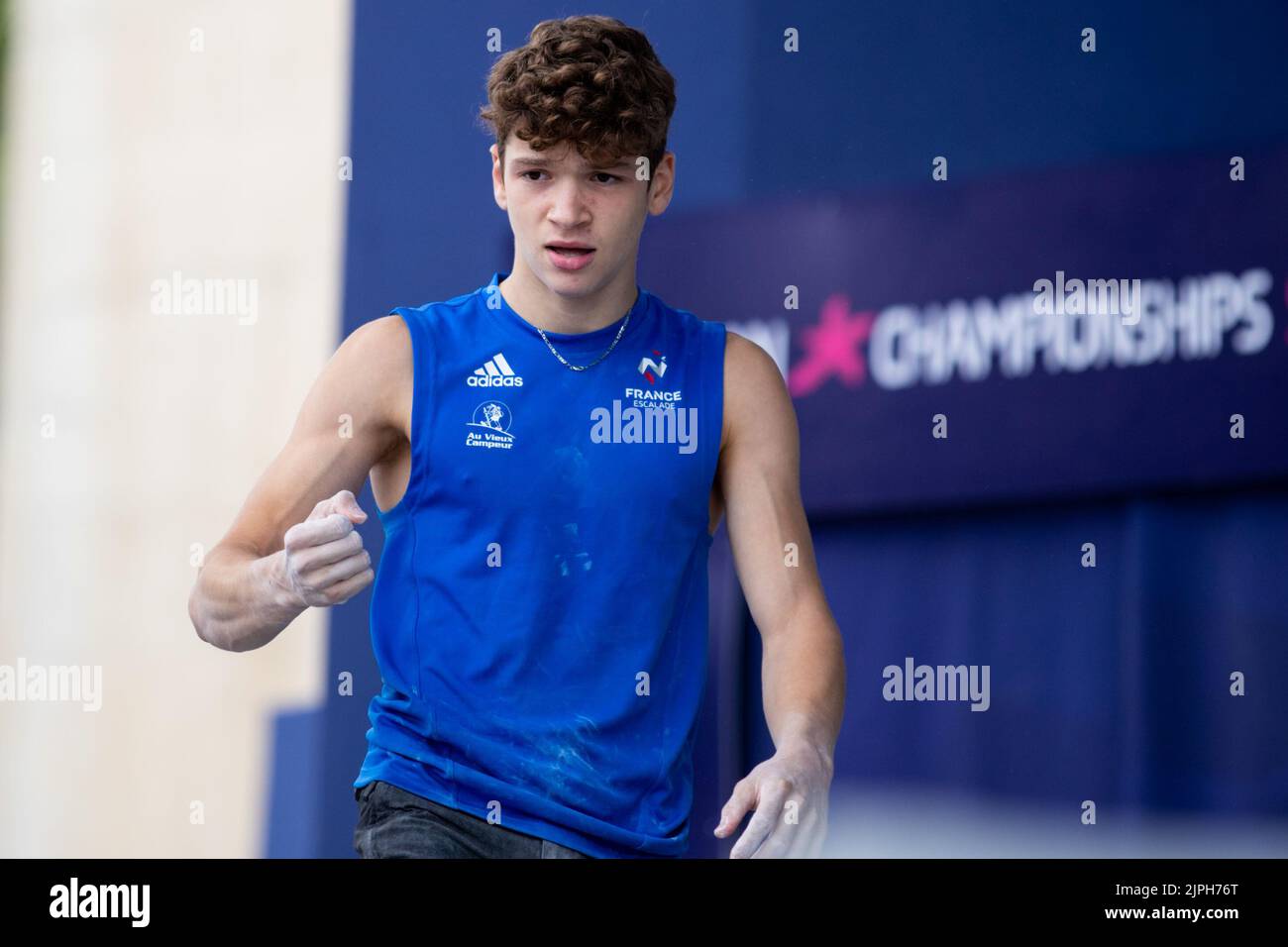 Munich, Germany. 18th Aug, 2022. Munich, Germany, August 18th 2022 Mejdi Schalck (FRA) during