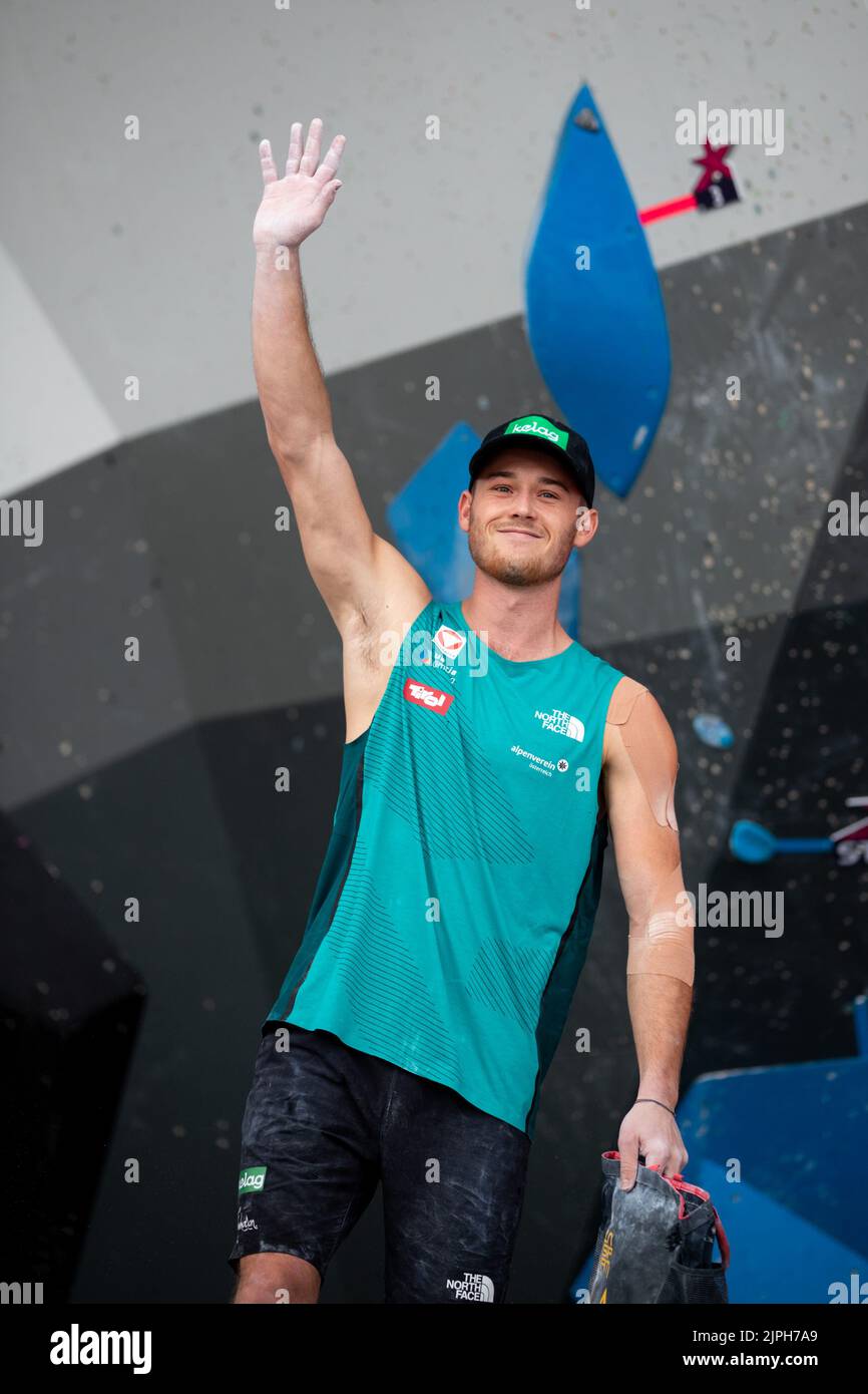 Munich, Germany. 18th Aug, 2022. Munich, Germany, August 18th 2022 Nicolai Uznik (AUT) during