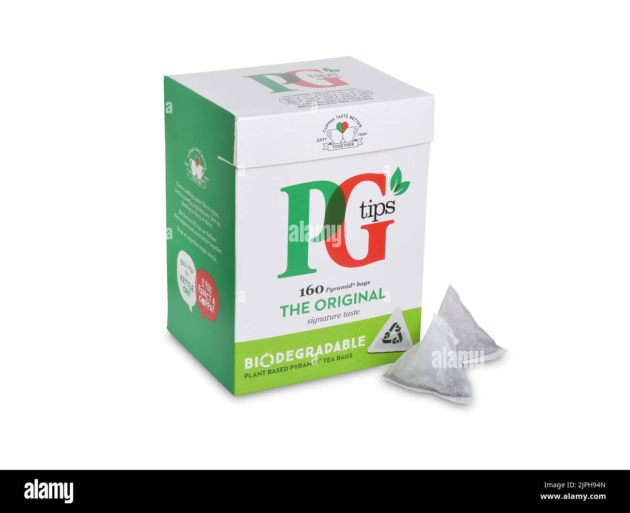 PG Tips Enveloped Tagged Teabags (200 Pack)