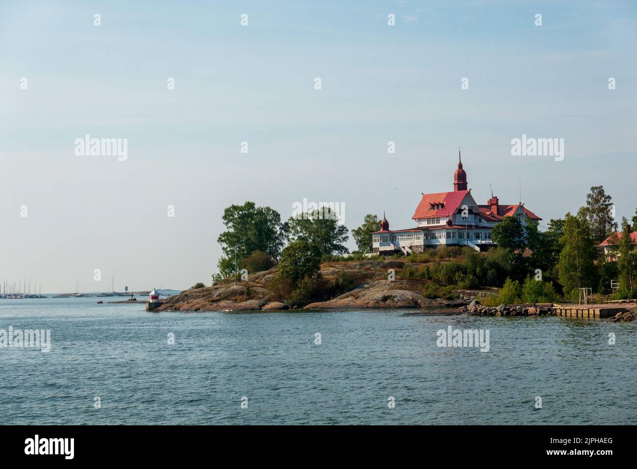 Restaurant Saaristo Stock Photo