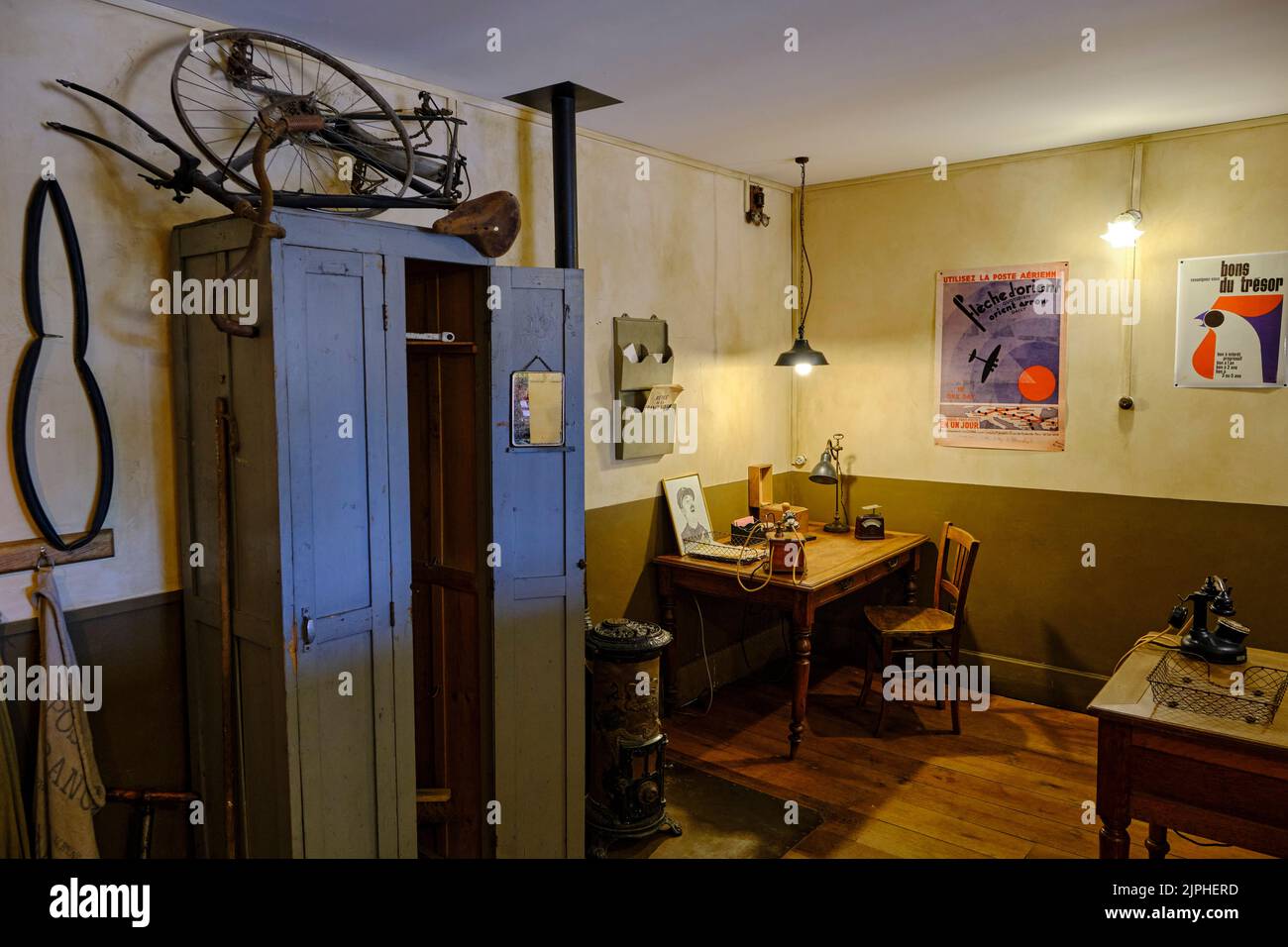 France, Indre, village of SainteSeveresurIndre, the Maison de Jour