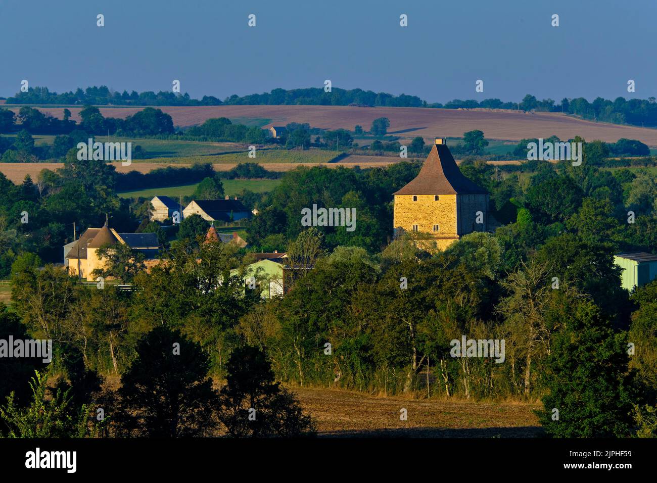 France, Cher (18), Berry, NeuvyDeuxClochers, la Tour de Vesvre