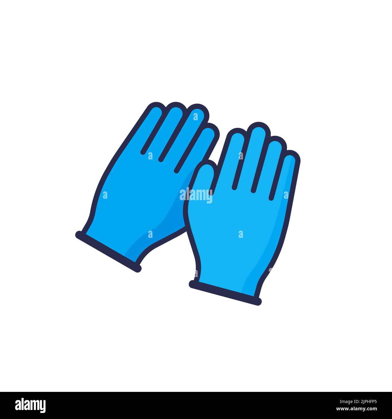gloves icon on white, vector illustration Stock Vector Image & Art - Alamy