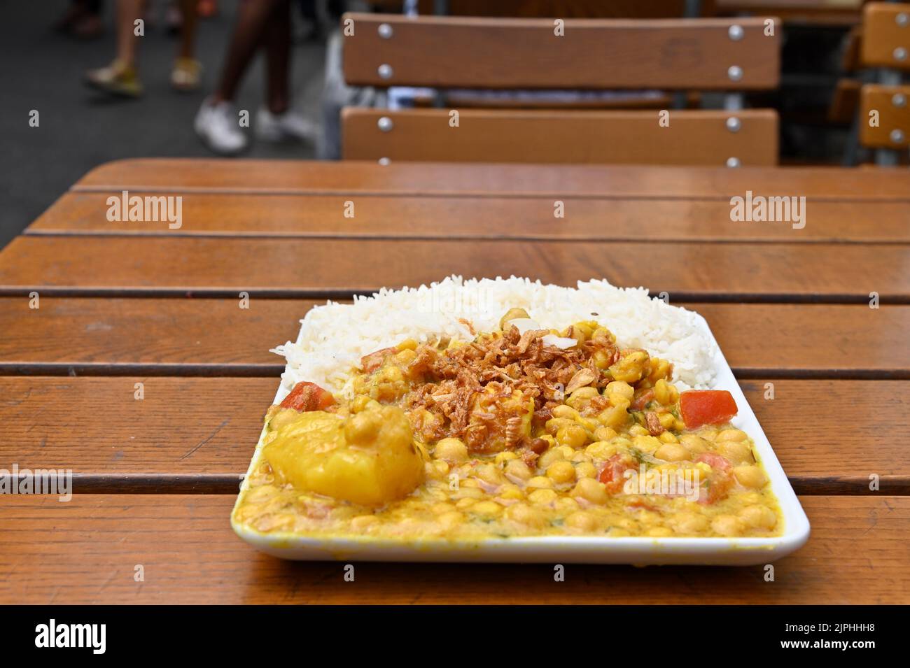 Indian Lentil Dish (Dal) Stock Photo