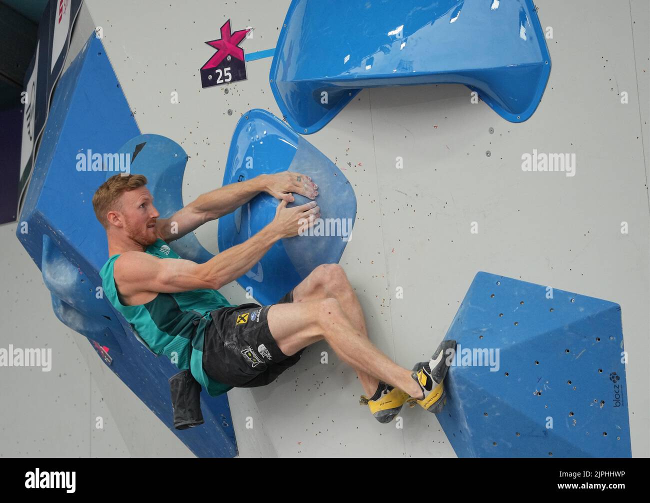 Munich, Germany. 18th Aug, 2022. Climbing European Championship