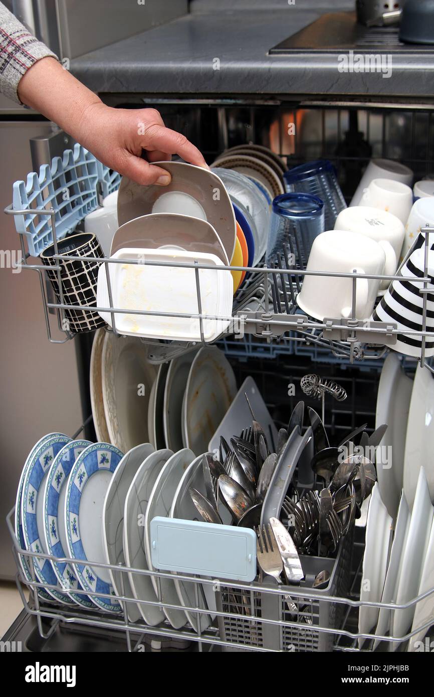 dishwasher, fill, dishwashers, fills Stock Photo Alamy