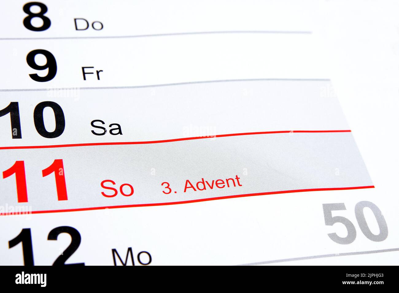 Calendar day 3 hi-res stock photography and images - Alamy