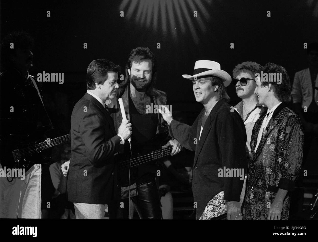 Sawyer Brown on American Bandstand 1986 Credit Ron Wolfson