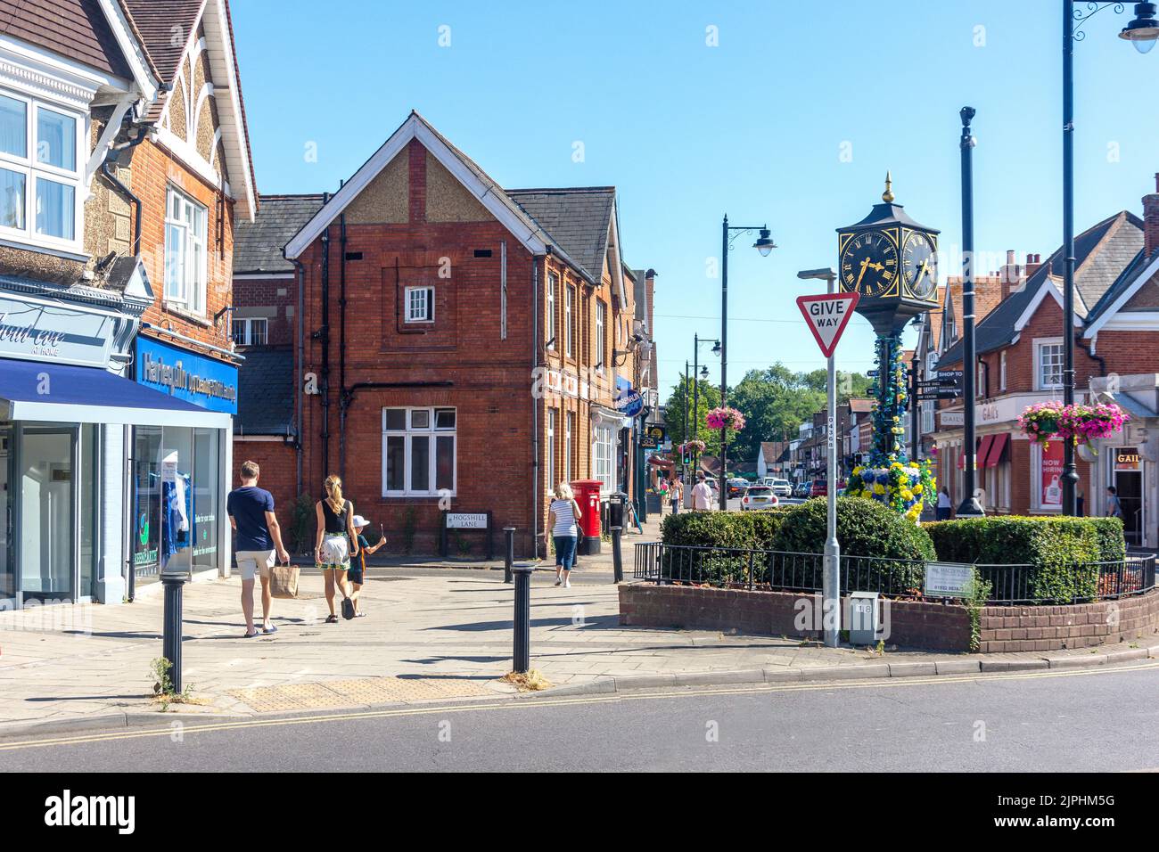 High Street, Cobham, Surrey, England, United Kingdom Stock Photo