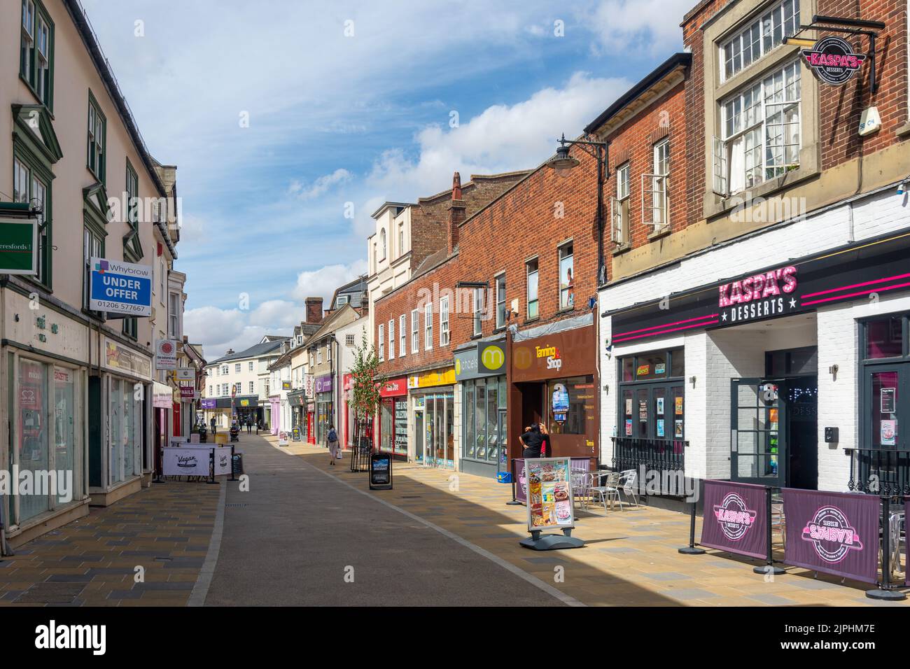 High Street, Braintree, Essex, England, United Kingdom Stock Photo