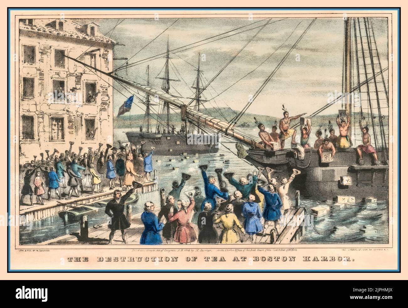 British colonists 1773 hires stock photography and images Alamy