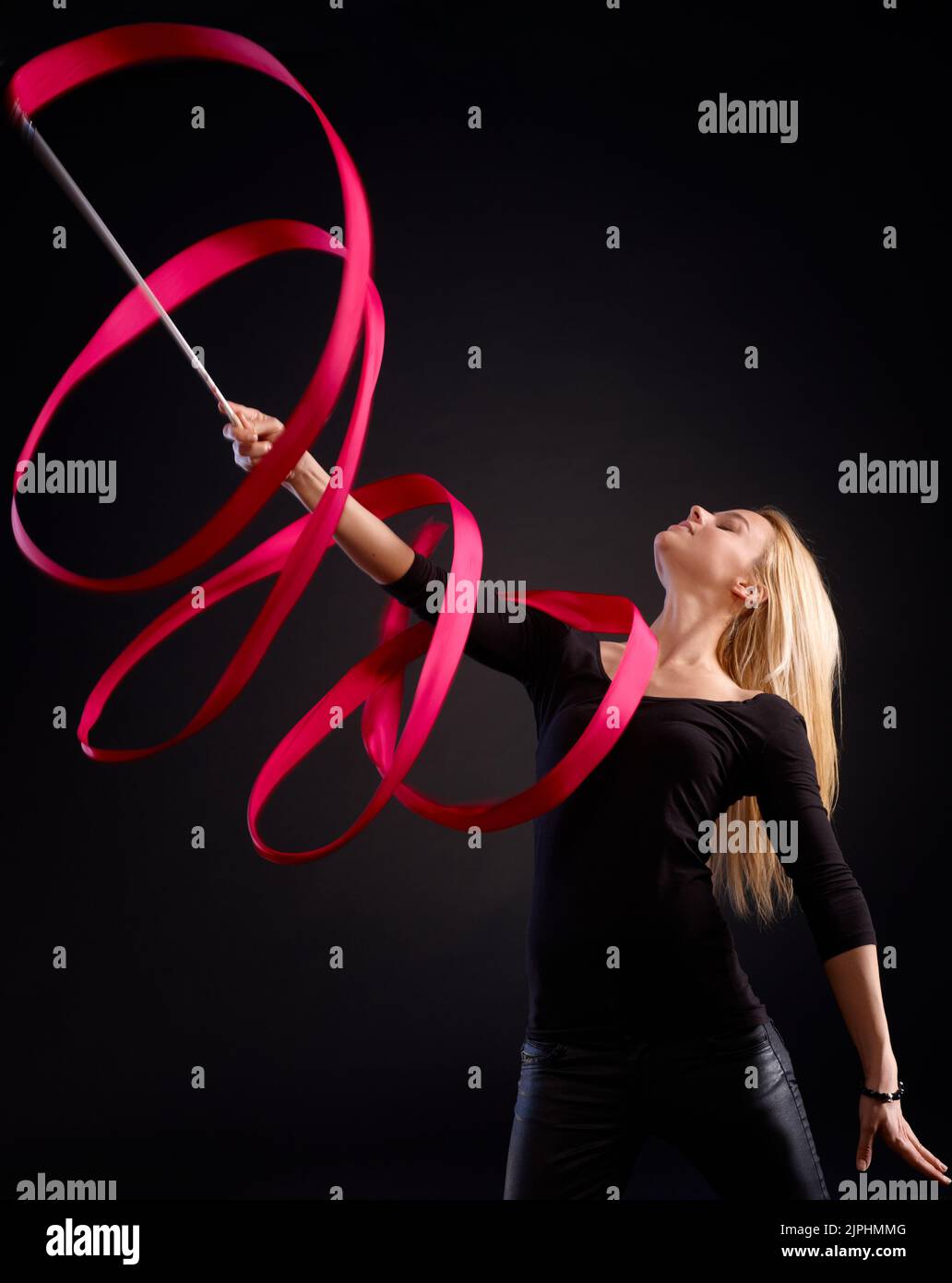 ribbon, dancer, gymnastics, ribbons, dancers, exercise, exercising