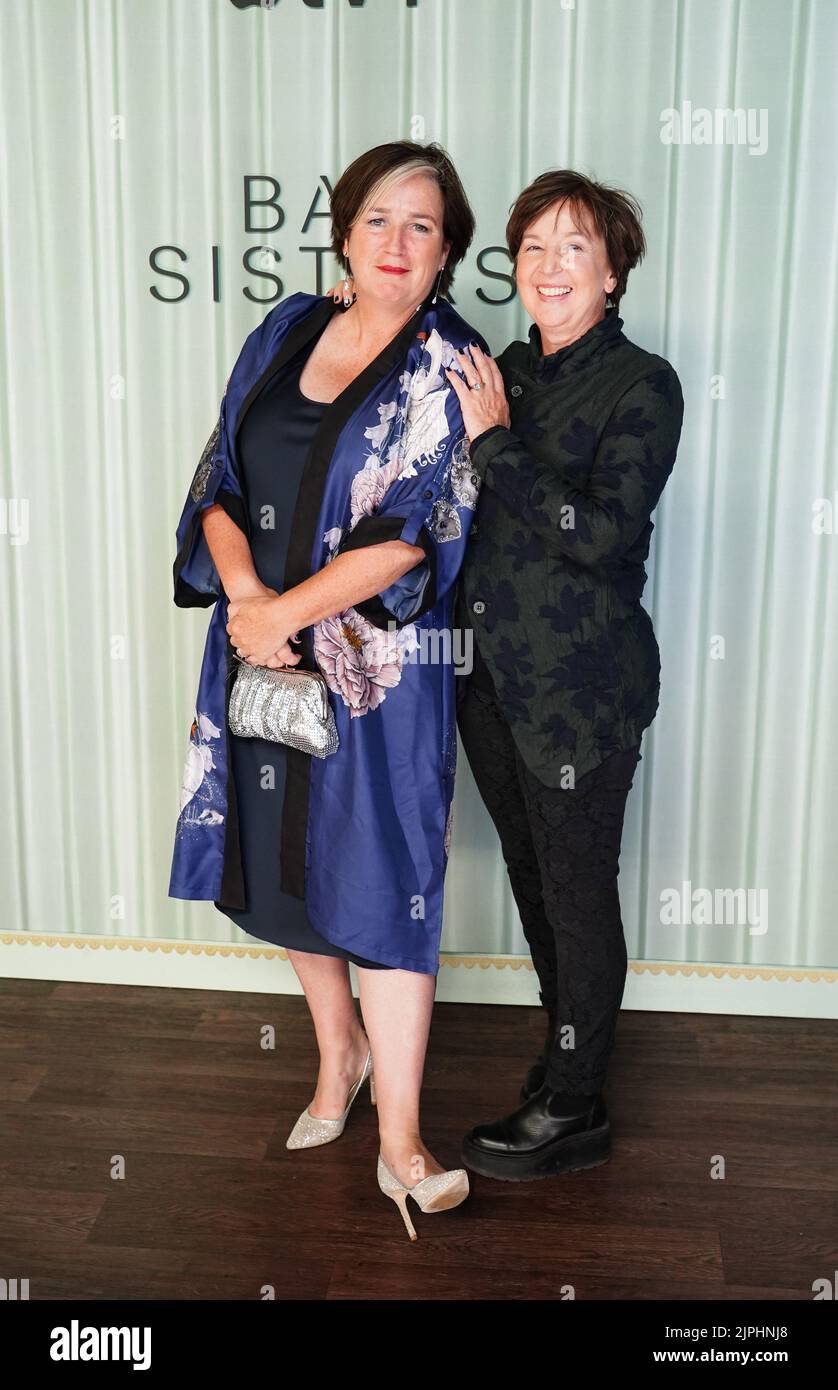 Dearbhla Walsh and Rebecca Gatward arrives for the Bad Sisters premiere