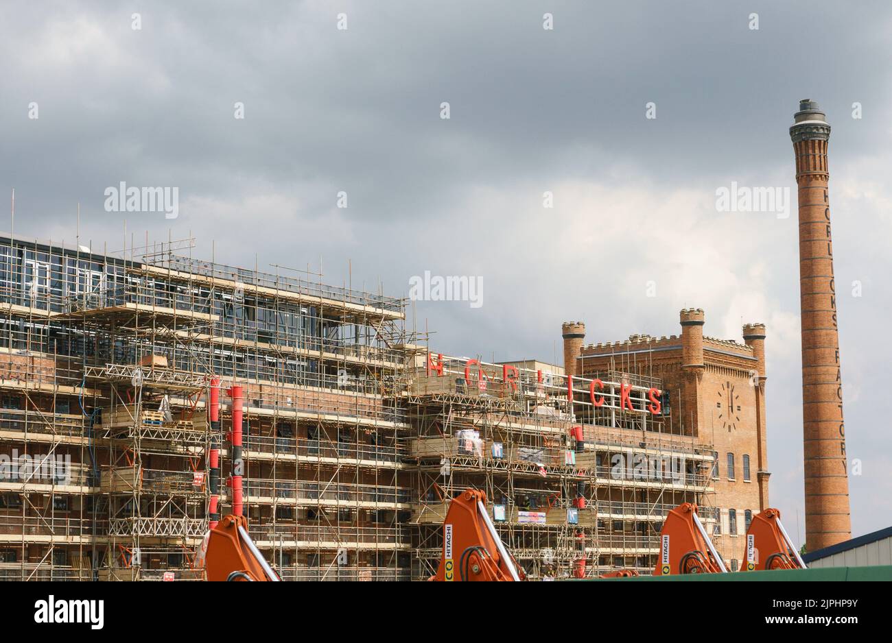 New development in Slough, Berkshire on the site of the Horlicks