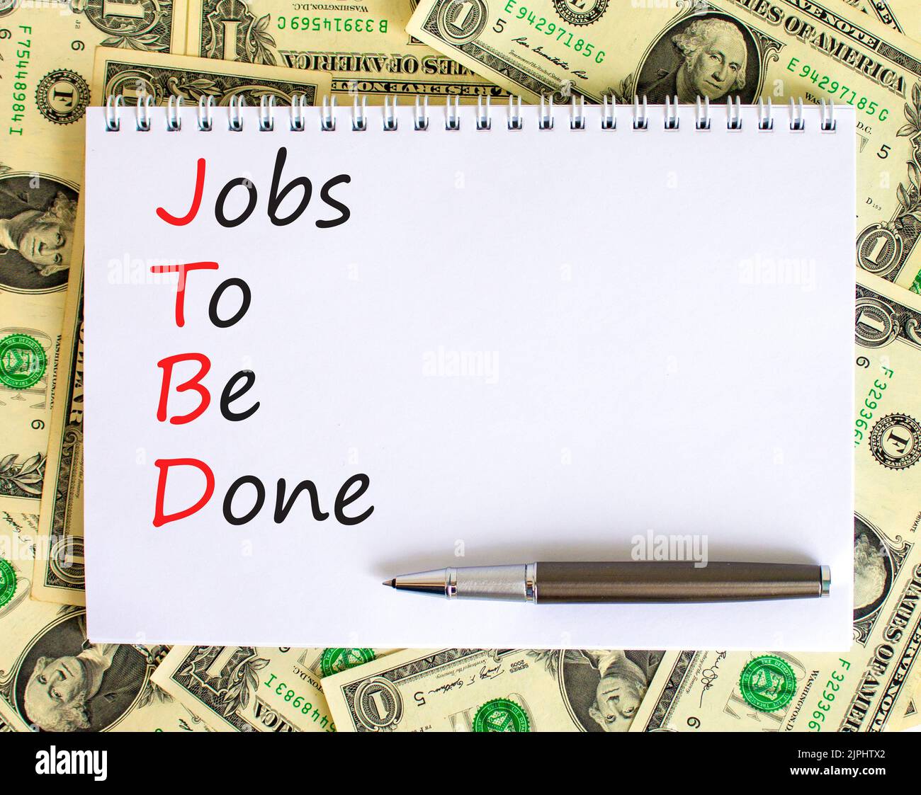 JTBD jobs to be done symbol. Concept words JTBD jobs to be done on ...