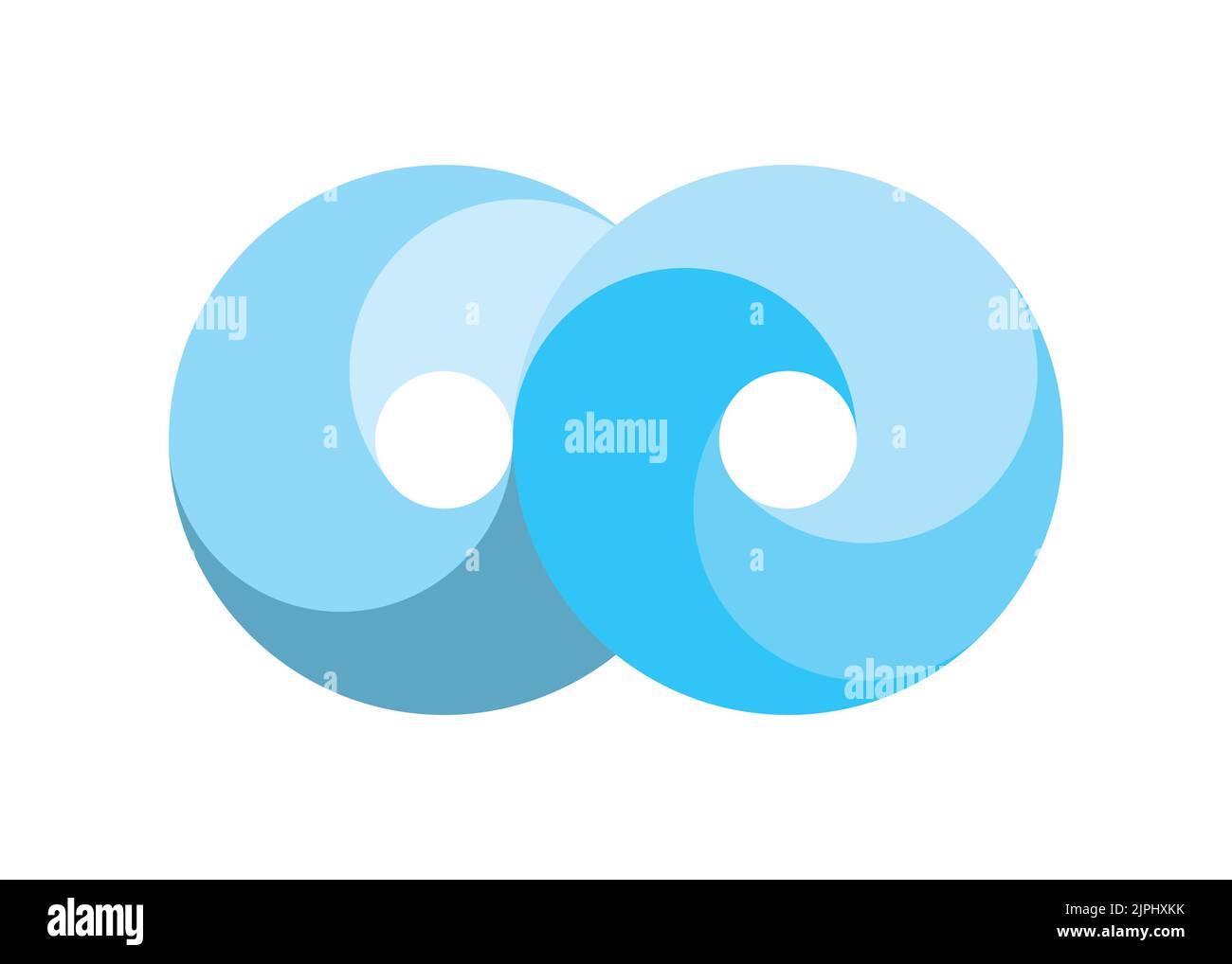 Infinity Design Vector icon illustration Logo template design Stock Vector