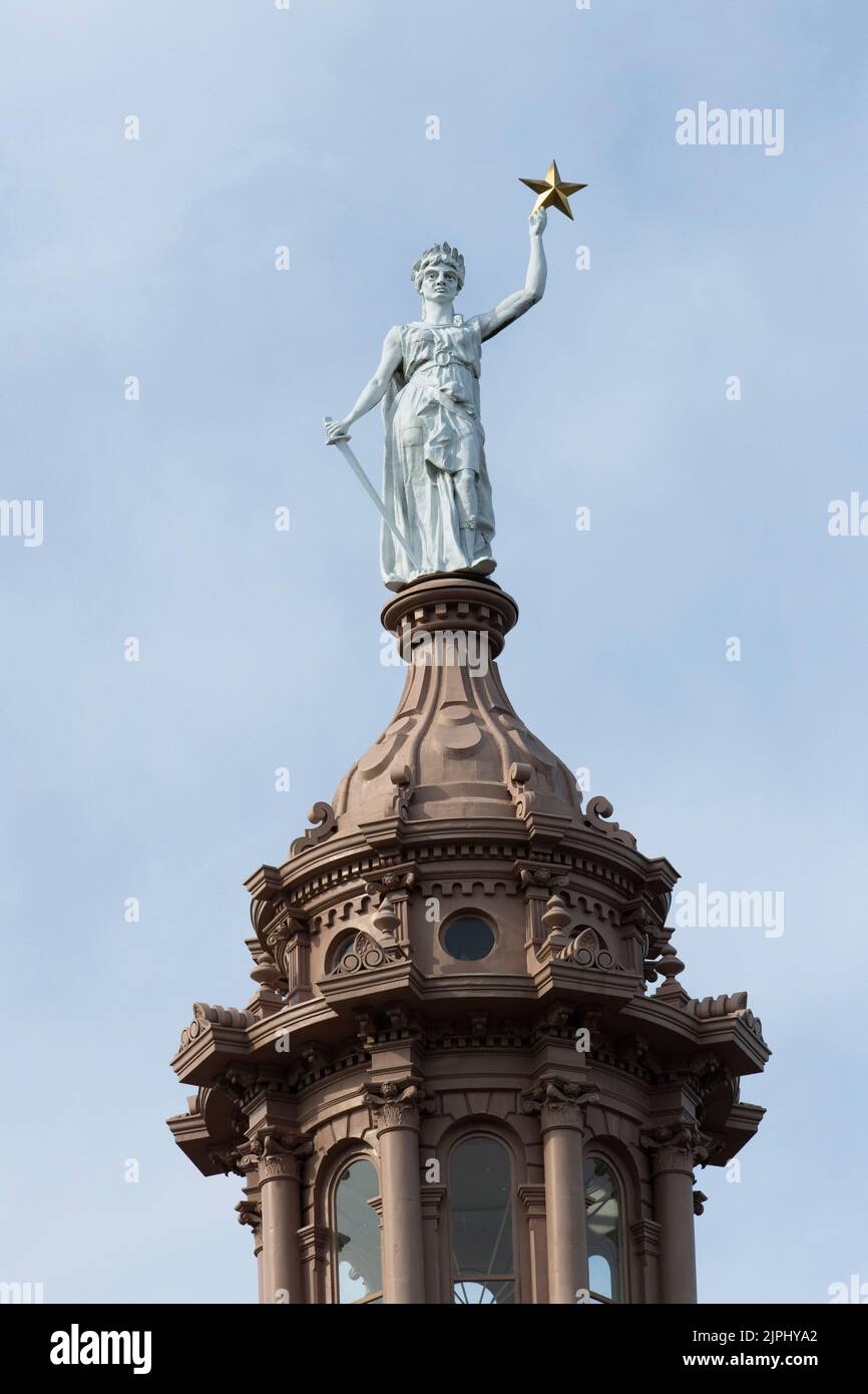 Goddess liberty statue texas state hi-res stock photography and images