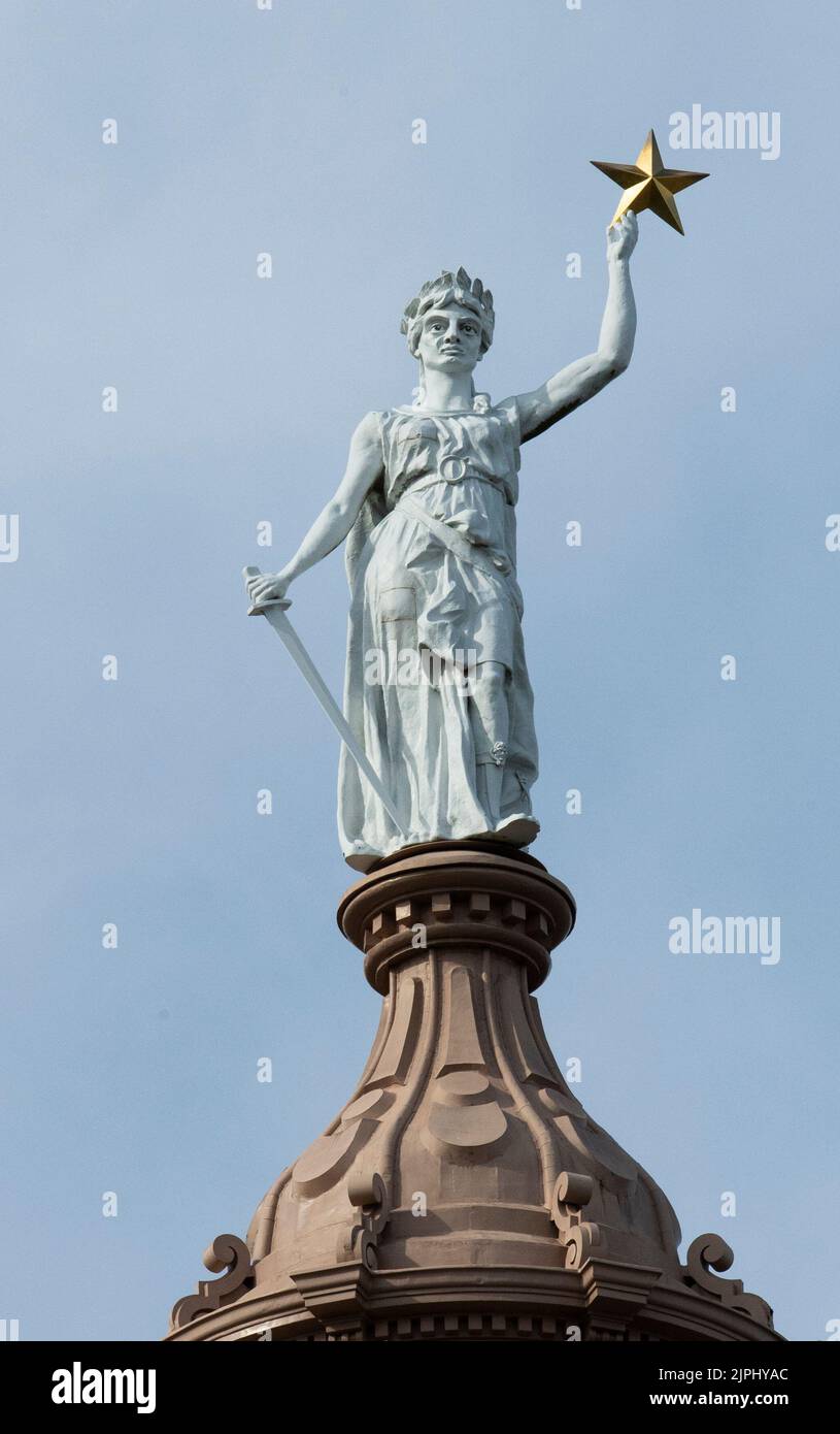 Goddess liberty statue texas state hires stock photography and images Alamy