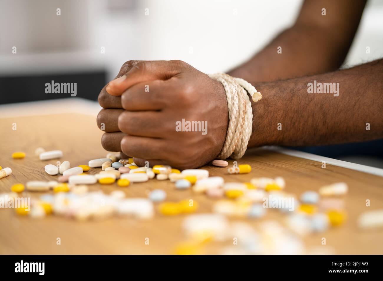 Medication Narcotic Addict. Medicine Pills Painkiller Patient Stock