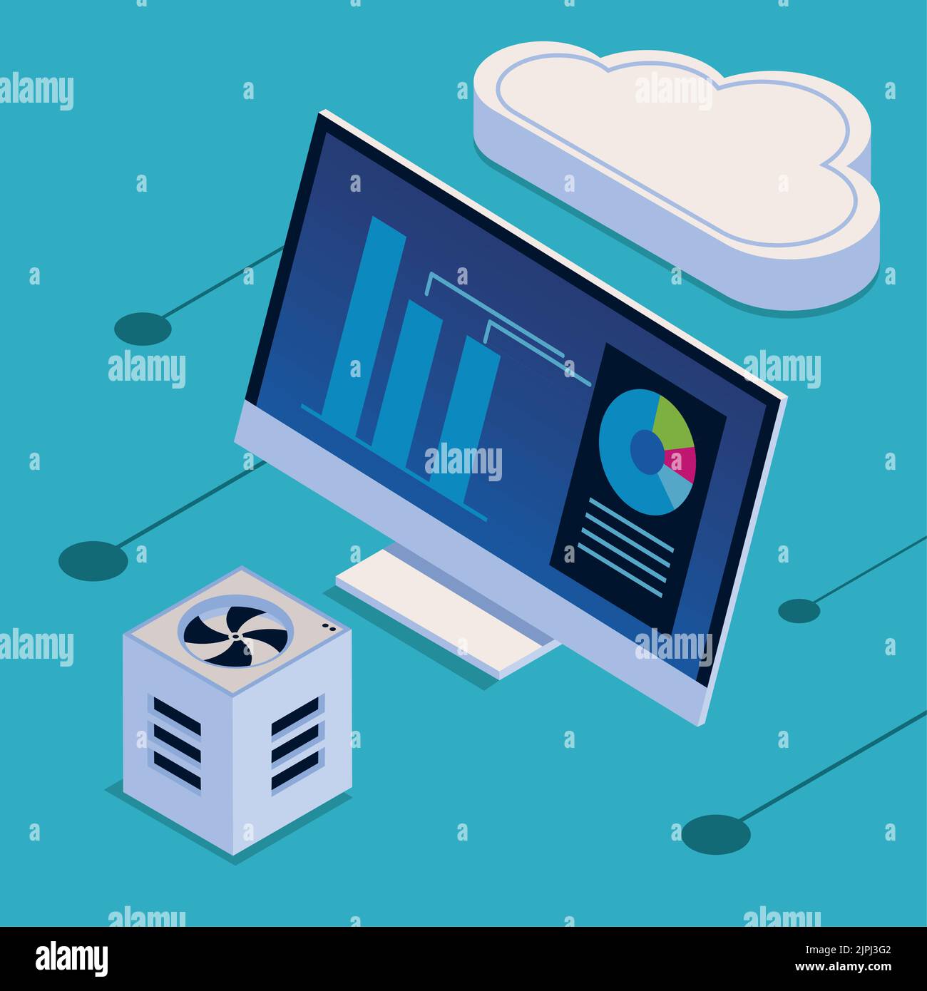 data storage tech Stock Vector Image & Art - Alamy