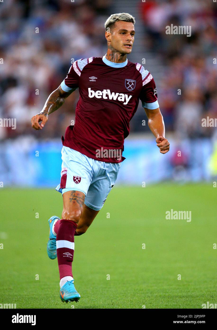 West Ham United's Gianluca Scamacca During The UEFA Europa Conference ...