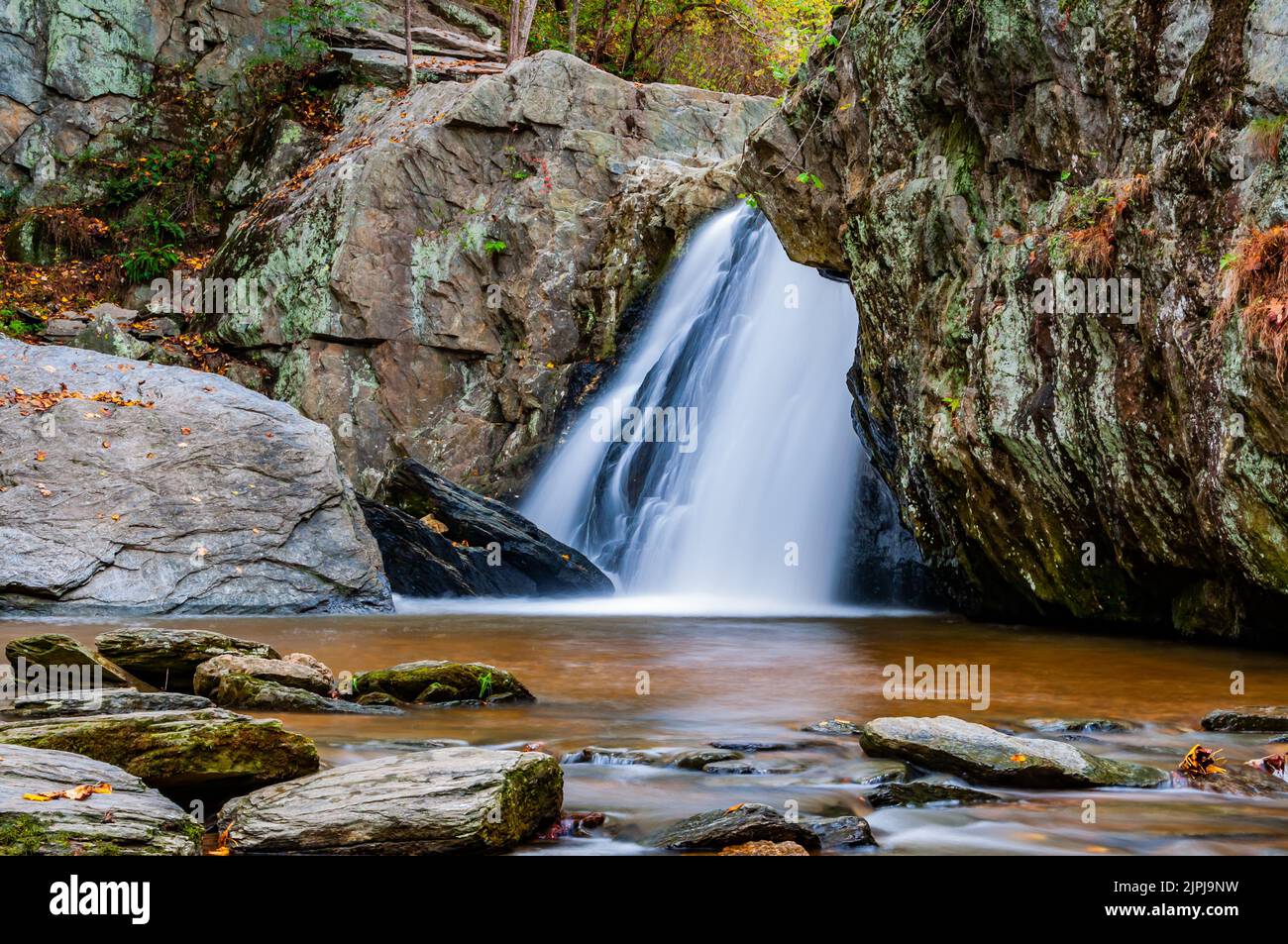 Enjoying Natures Beauty at  Rocks State Park, Maryland, USA, Jarrettsville, Maryland Stock Photo