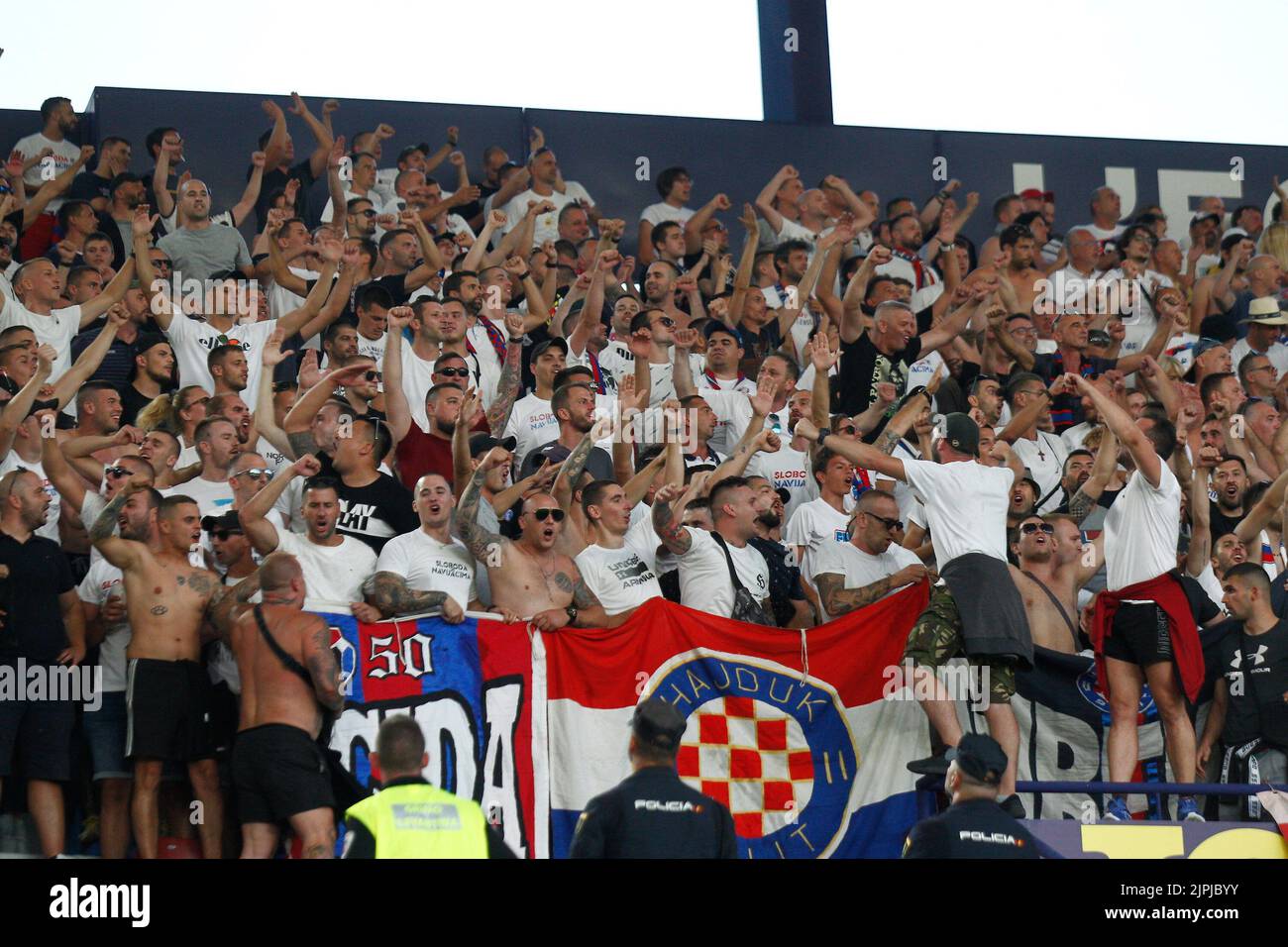 Torcida Football Fans on Stadium Editorial Photography - Image of torcida,  hajduk: 86160967