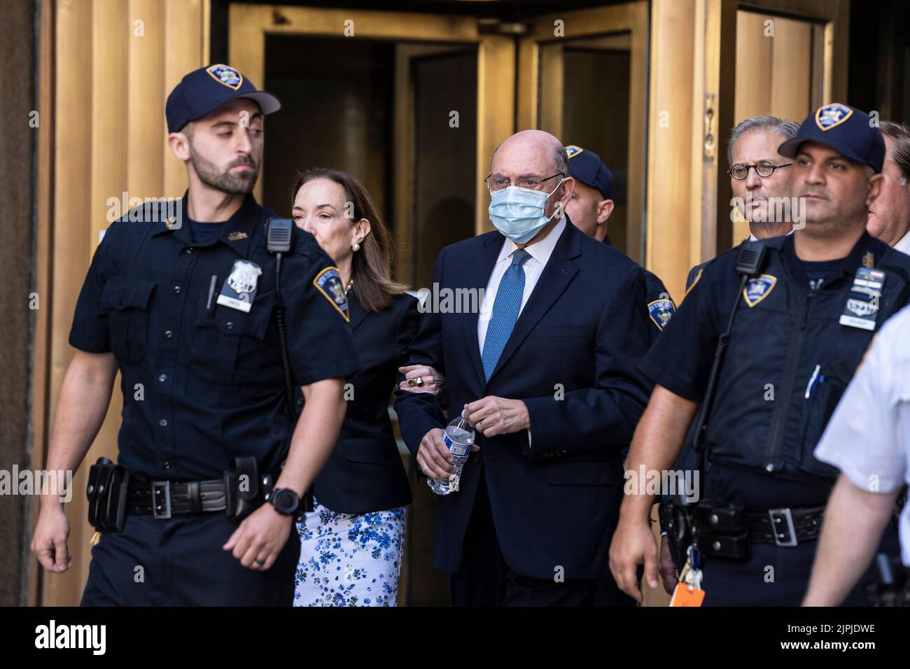 New York, NY August 18, 2022 Allen Weisselberg, former CFO of Trump