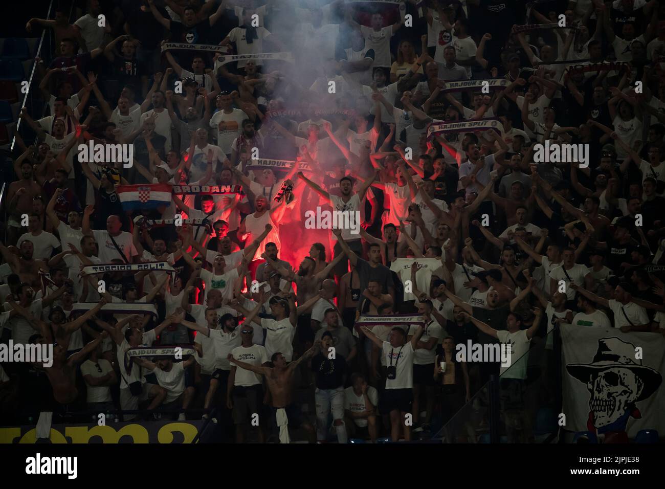 Hajduk split fans hi-res stock photography and images - Alamy