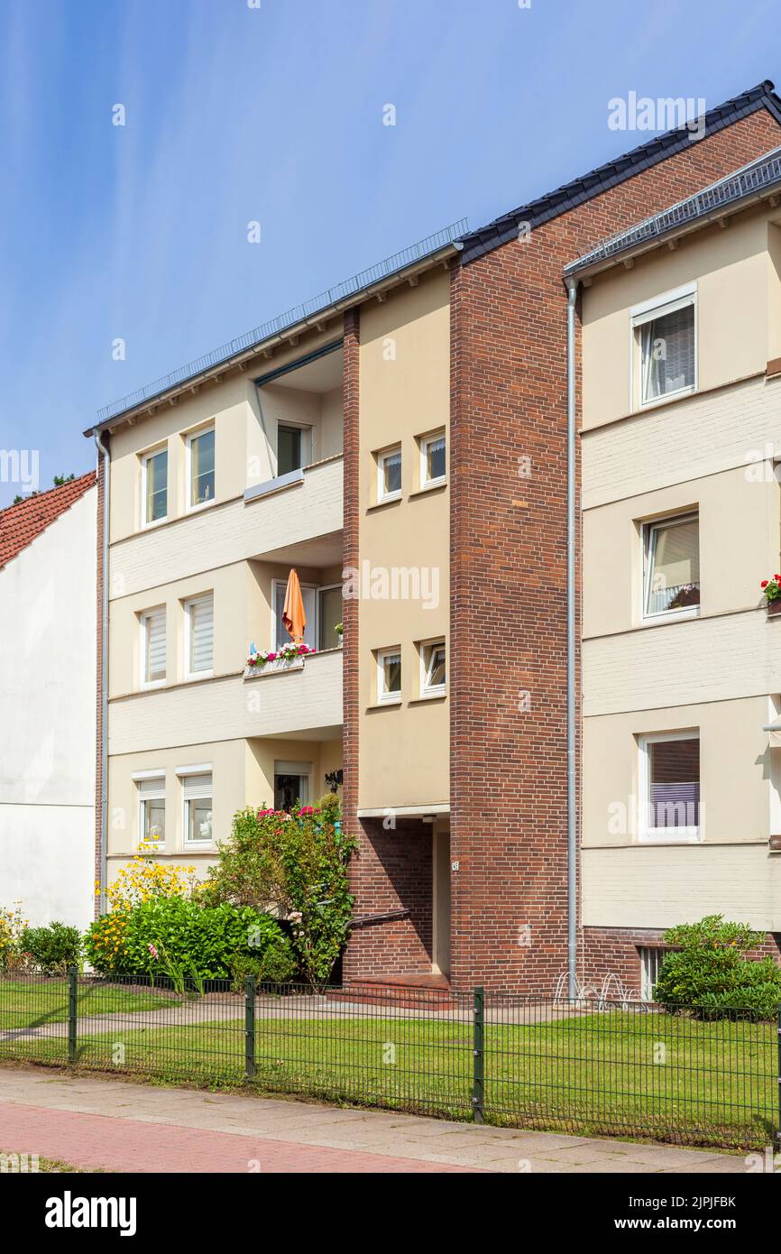 multifamily, residential property, bremen-nord, multifamilies, residential properties Stock Photo