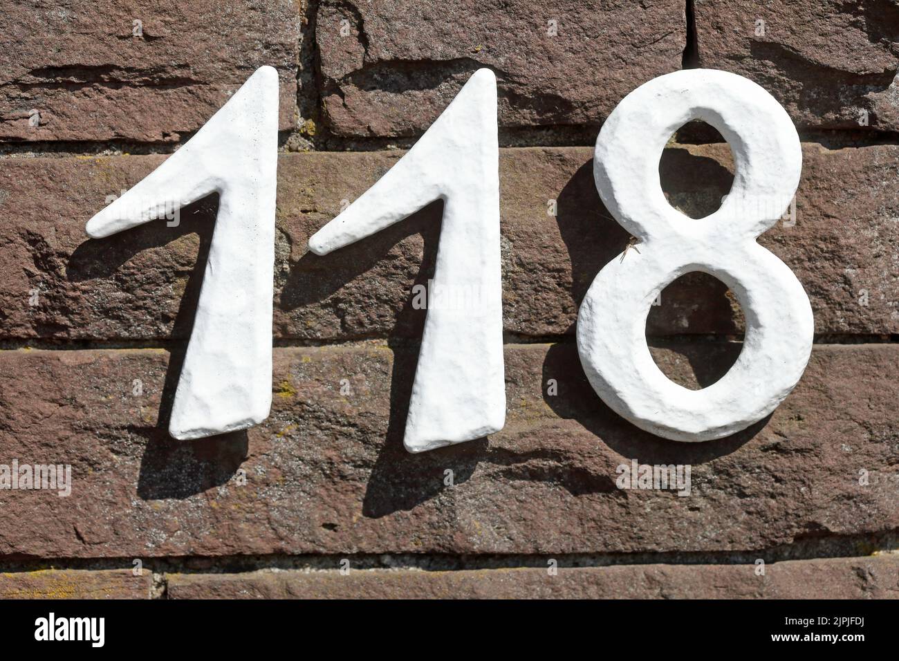 Number 118 Numbers Stock Photo Alamy