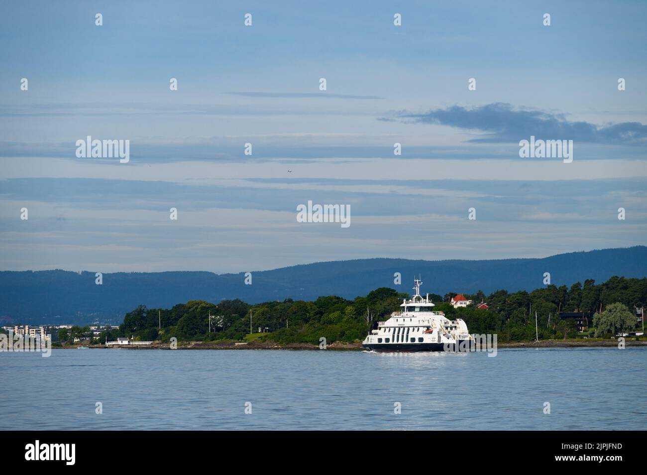 OSLO, NORWAY JULY 11, 2022 Oslo fjord, environmentally friendly, all