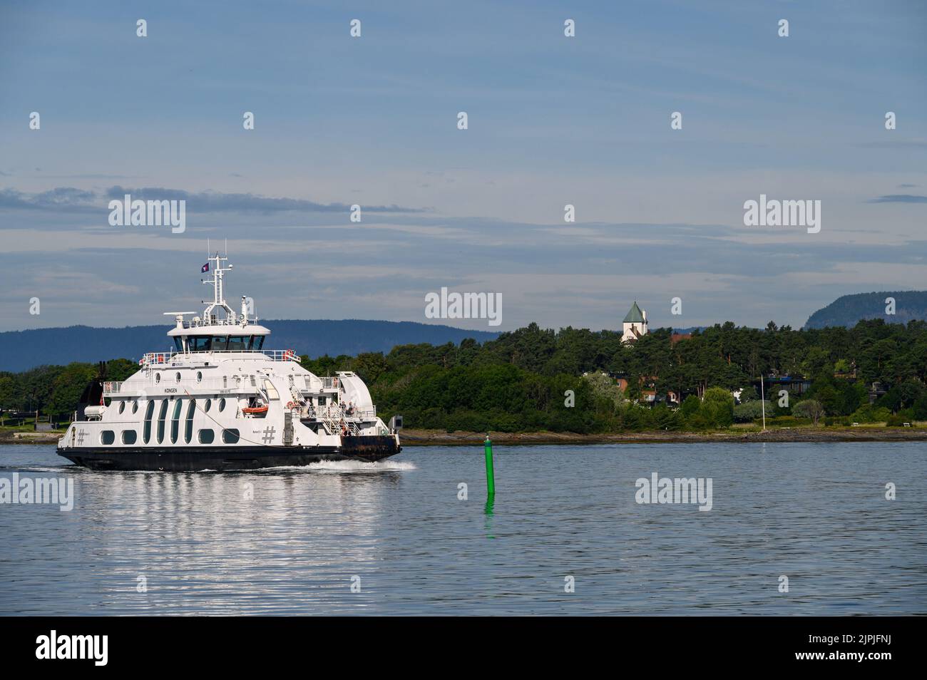 OSLO, NORWAY JULY 11, 2022 Oslo fjord, environmentally friendly, all
