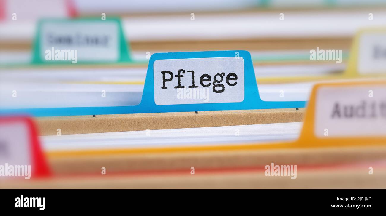 nursing, medical record, nursing service, häusliche pflege, pflegereform, medical records, nursind services Stock Photo