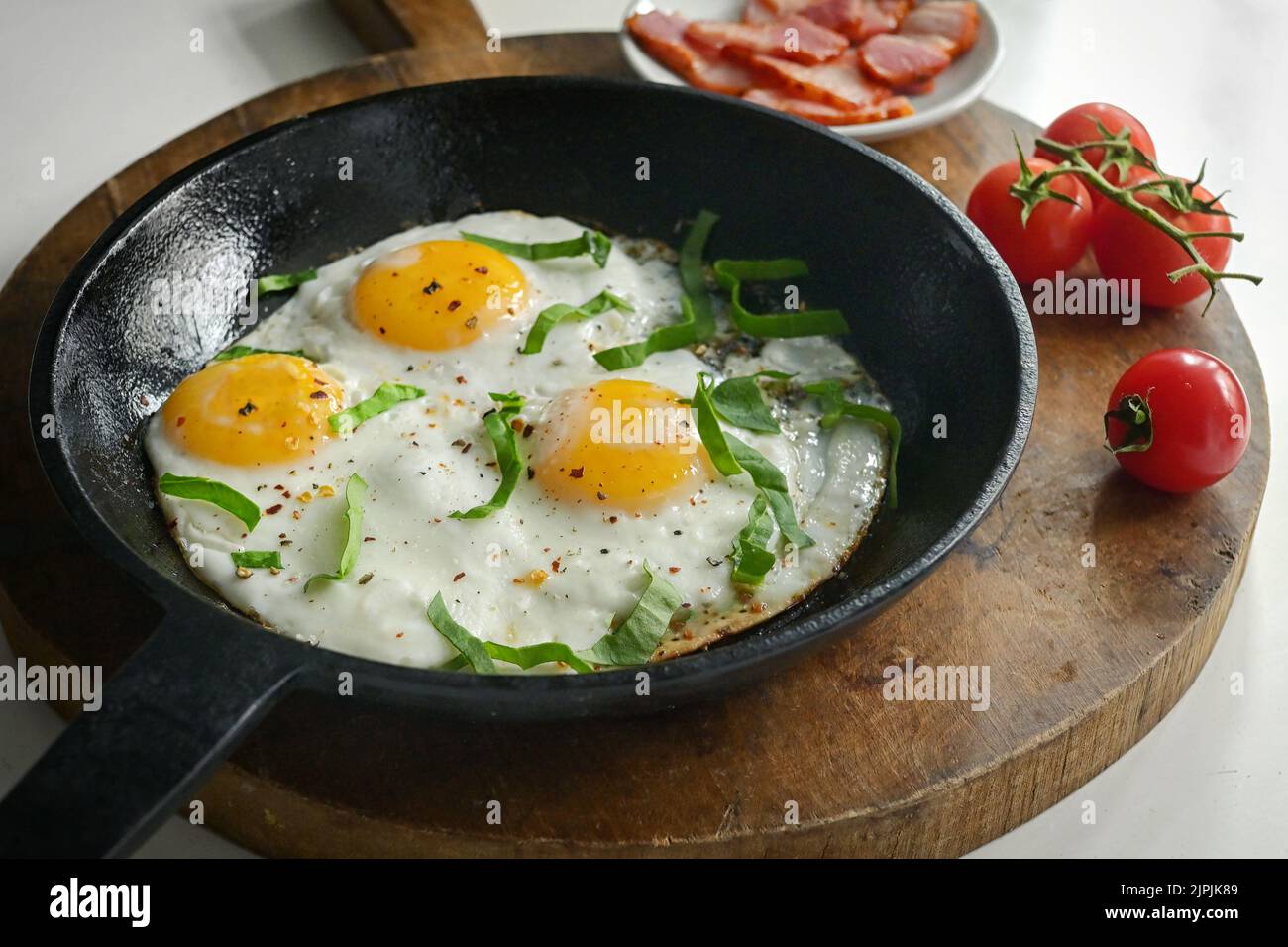 fried egg, fried eggs Stock Photo Alamy