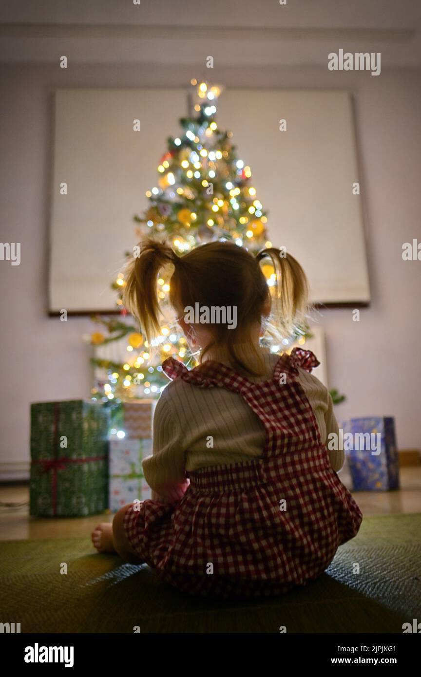 toddler, christmas eve, christmas tree, infant, infants, toddlers