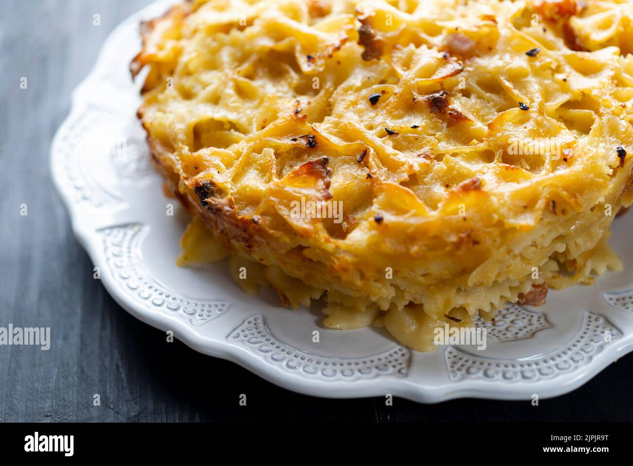 pasta-kuchen Stock Photo