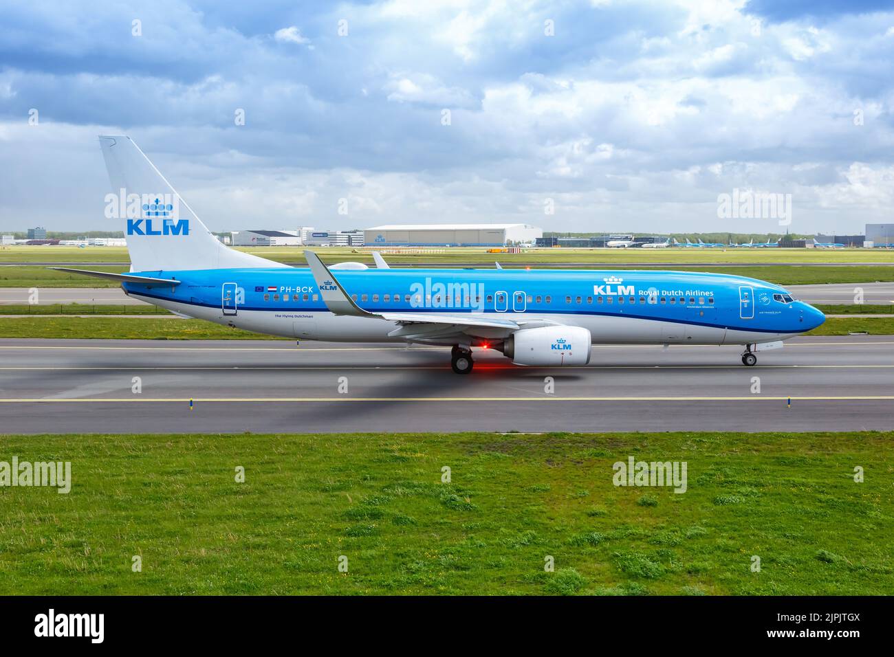 airplane, klm royal dutch airlines, flughafen amsterdam schiphol, airplanes, plane, planes Stock Photo