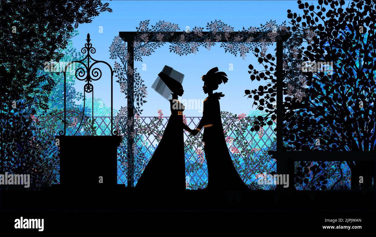 COUPLE SCENE, TALES OF THE NIGHT, 2011 Stock Photo