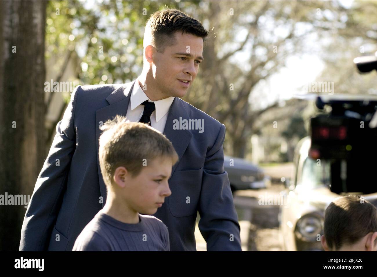 BRAD PITT, THE TREE OF LIFE, 2011 Stock Photo Alamy