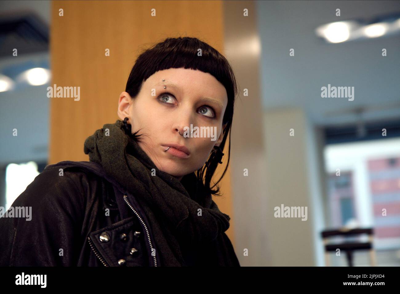 ROONEY MARA, THE GIRL WITH THE DRAGON TATTOO, 2011 Stock Photo