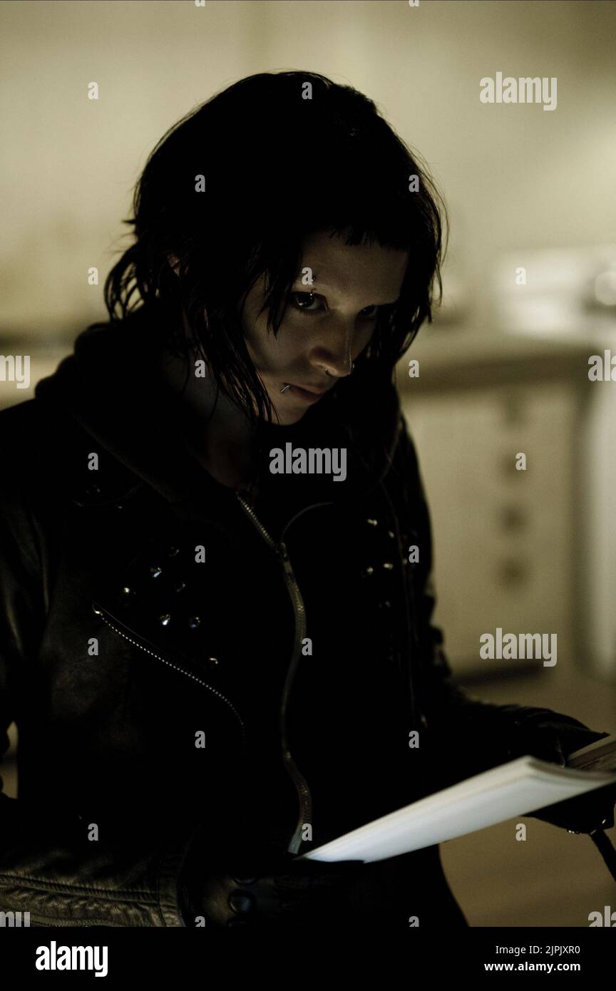 ROONEY MARA, THE GIRL WITH THE DRAGON TATTOO, 2011 Stock Photo