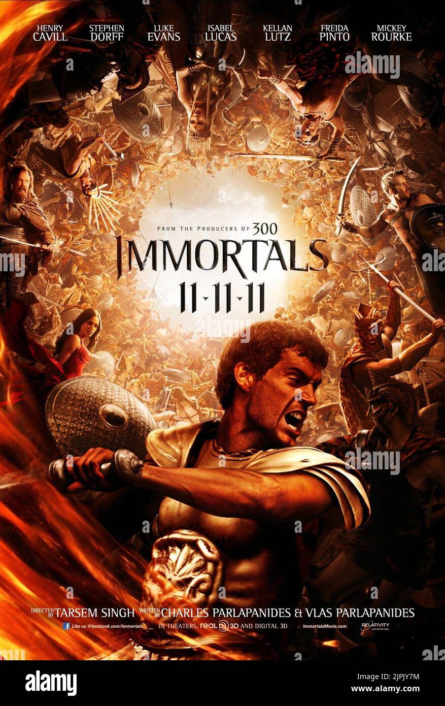HENRY CAVILL, IMMORTALS, 2011 Stock Photo Alamy