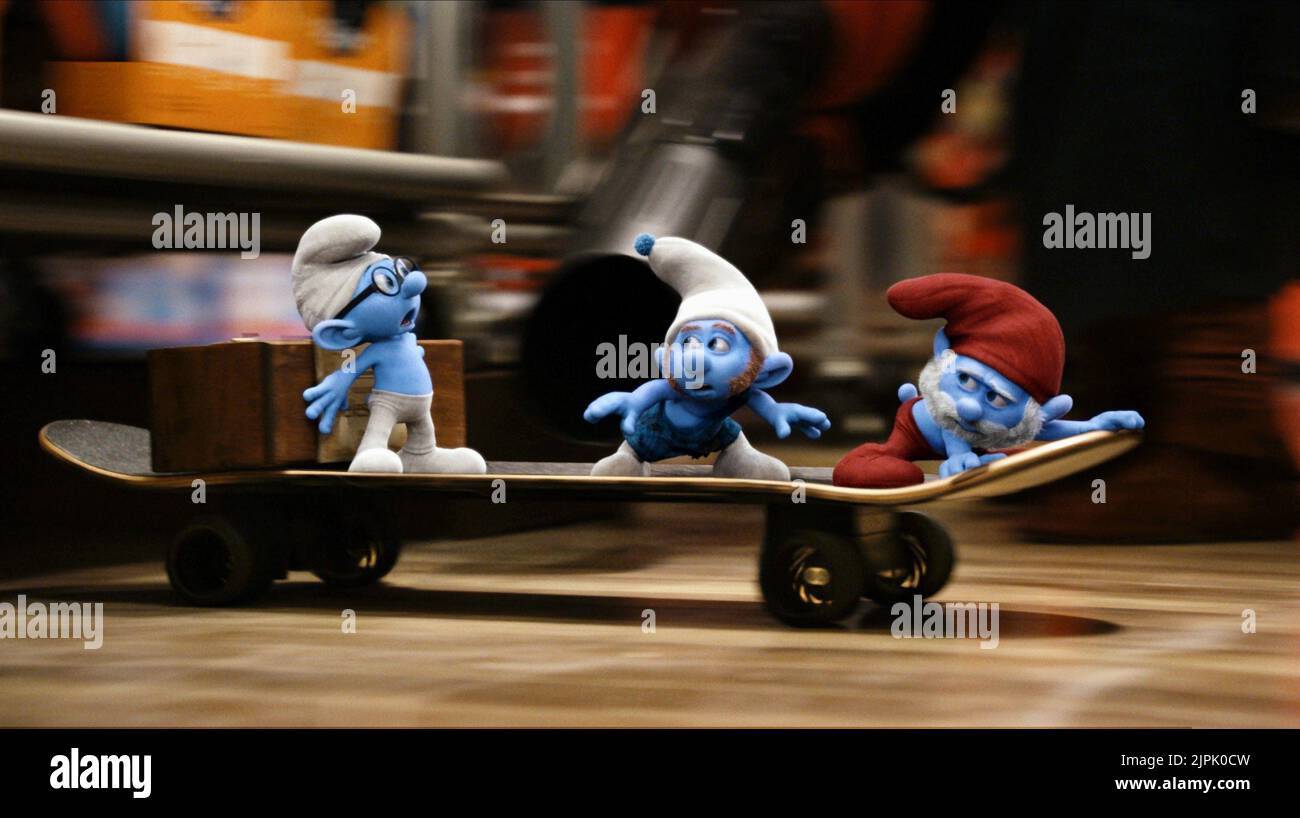 Pouco Smurfs azul, Smurf foto de stock editorial. Imagem de paisagem -  134599263