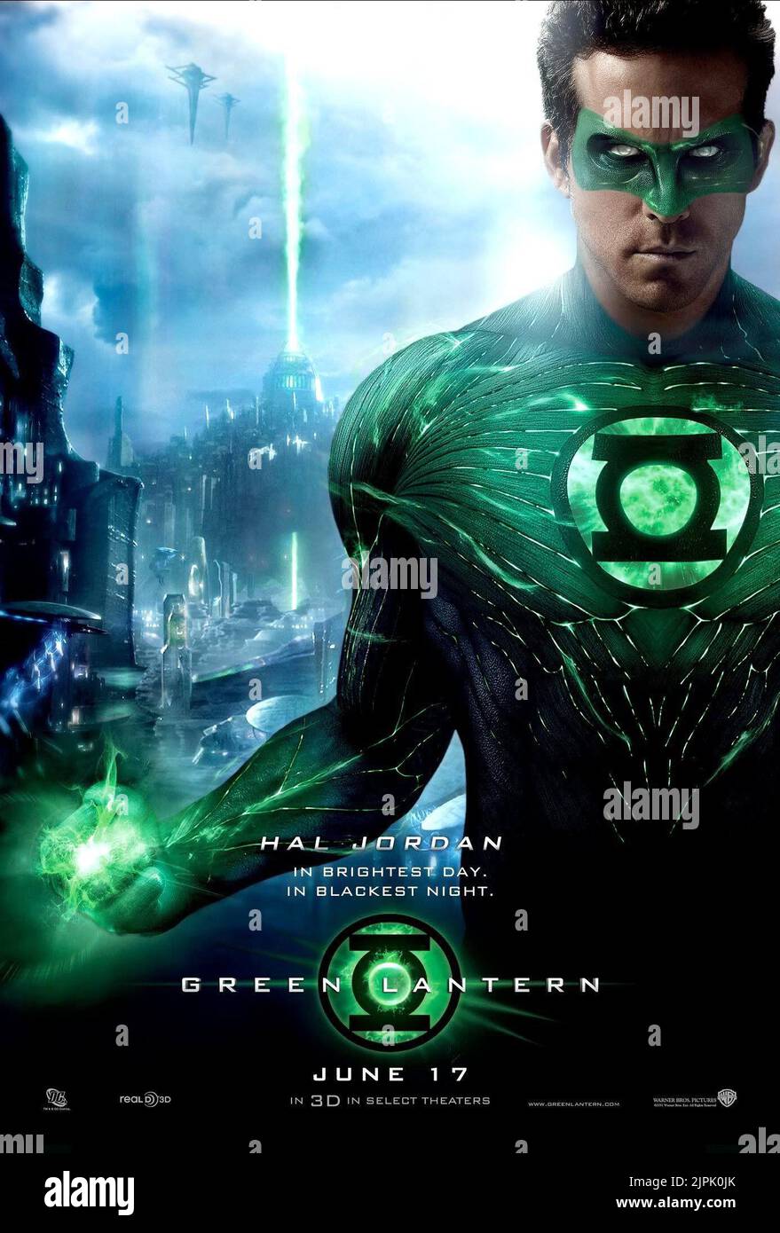 Green lantern ryan reynolds hi-res stock photography and images - Alamy