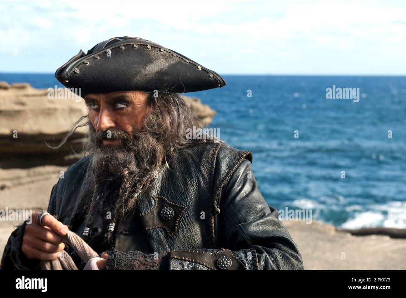 IAN MCSHANE, PIRATES OF THE CARIBBEAN: ON STRANGER TIDES, 2011 Stock