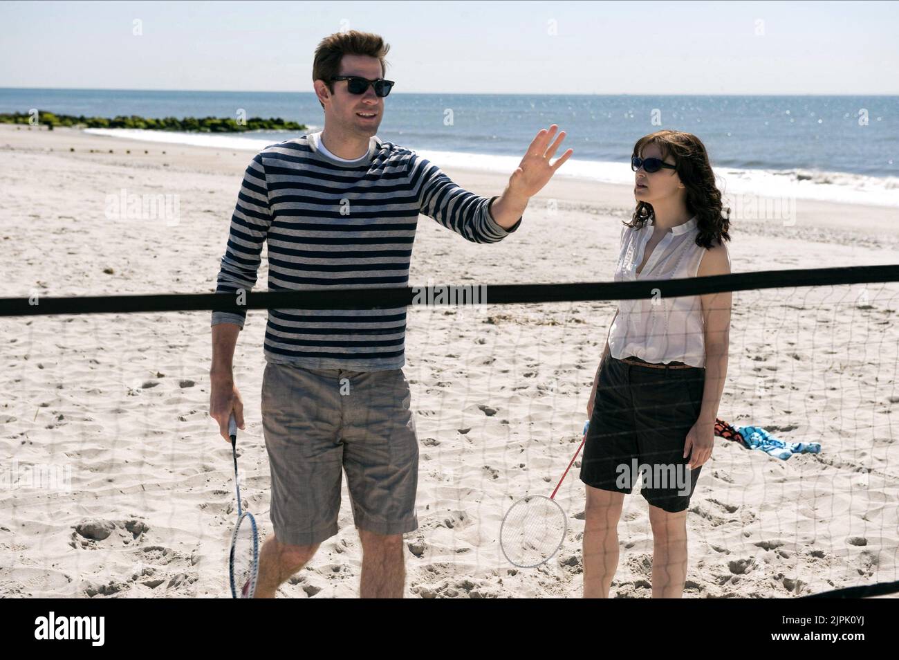 JOHN KRASINSKI, GINNIFER GOODWIN, SOMETHING BORROWED, 2011 Stock Photo