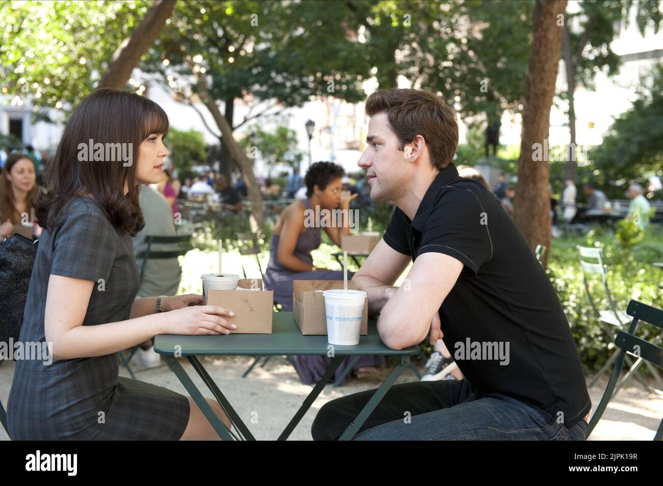 GINNIFER GOODWIN, JOHN KRASINSKI, SOMETHING BORROWED, 2011 Stock Photo